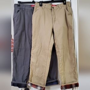 2 for 1 Coleman lined pants